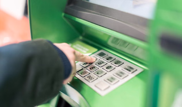 Pazudis bankomāts pilsētvidē