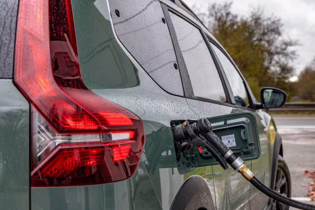 LPG uzpilde degvielas uzpildes stacijā