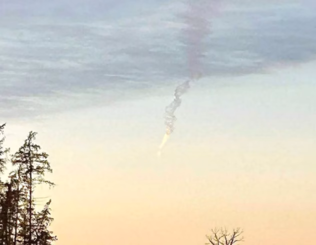 Noslēpumains incidents gaisā Vācijā