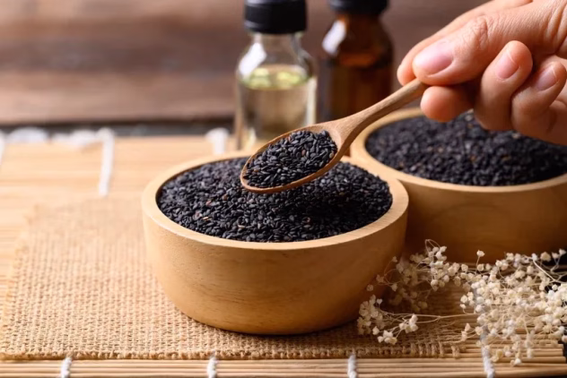 Melno ķimeņu sēklas un veselīgs dzīvesveids