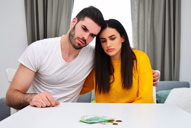 Emociju un naudas saistību ilustrējošs foto