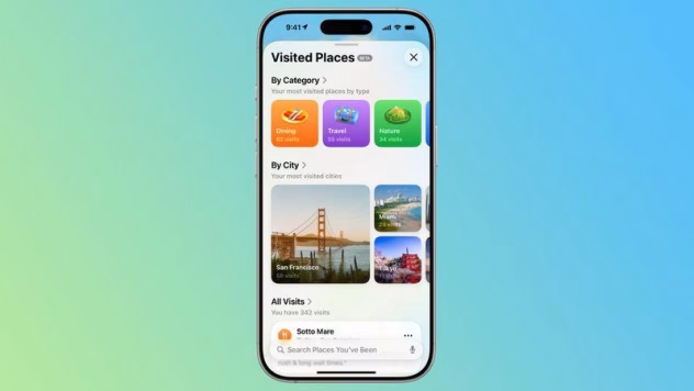 iPhone, kas seko apmeklētajām vietām