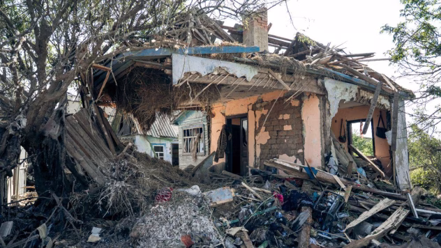 Belgorodas reģionu skārušo bombardēšanu sekas