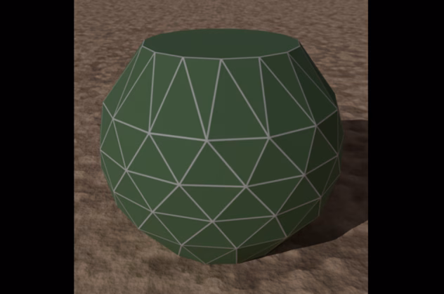 Ģeometriska modeļa ilustrācija