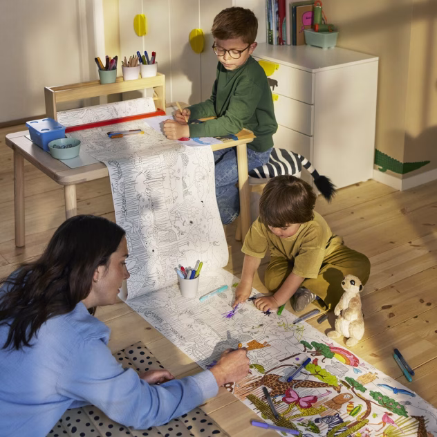 Lapse ja vanema mänguhetk